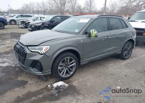 2023 Audi Q3 Premium Plus 45 Tfsi S Line Quattro Tiptronic z USA, uszkodzony, nr VIN WA1EECF3XP1143563